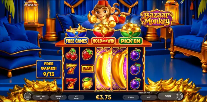 bazaar monkey free games
