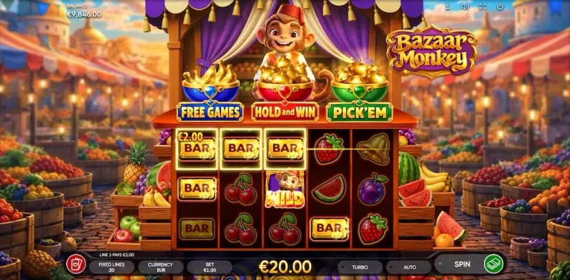 bazaar monkey main features