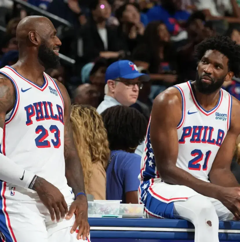 lebron james and joel embiid
