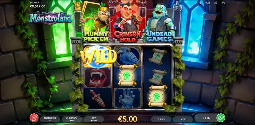 monstroland lucky time feature