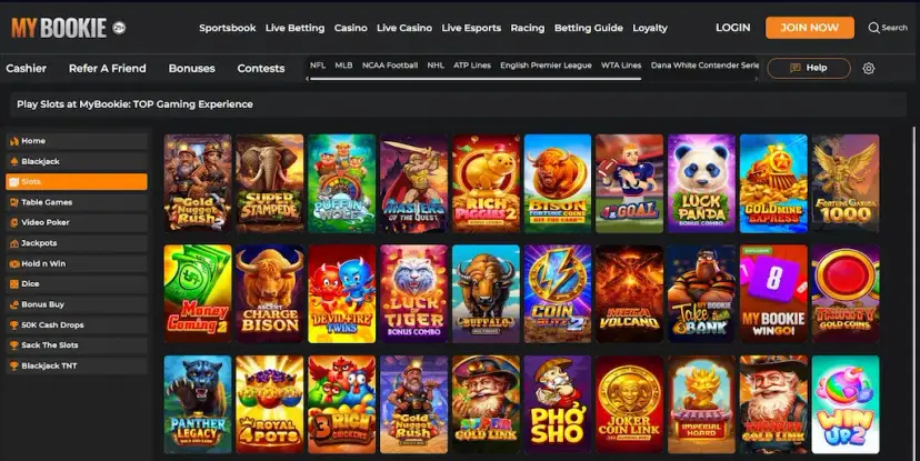 mybookie casino games oct 2026
