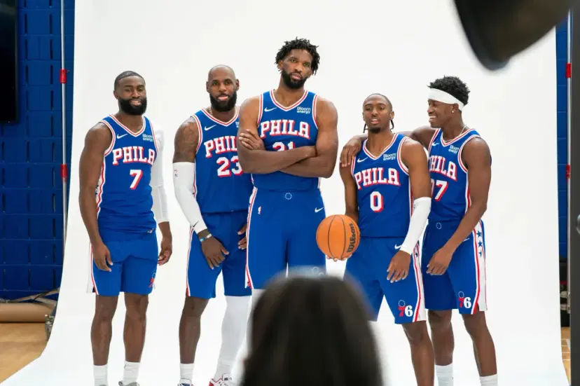 sixers starting lineup 2026-27 season