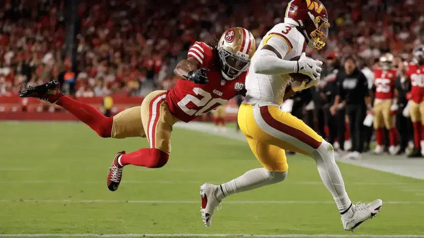 washington commanders stefon diggs vs san francisco 49ers upton stout nfl