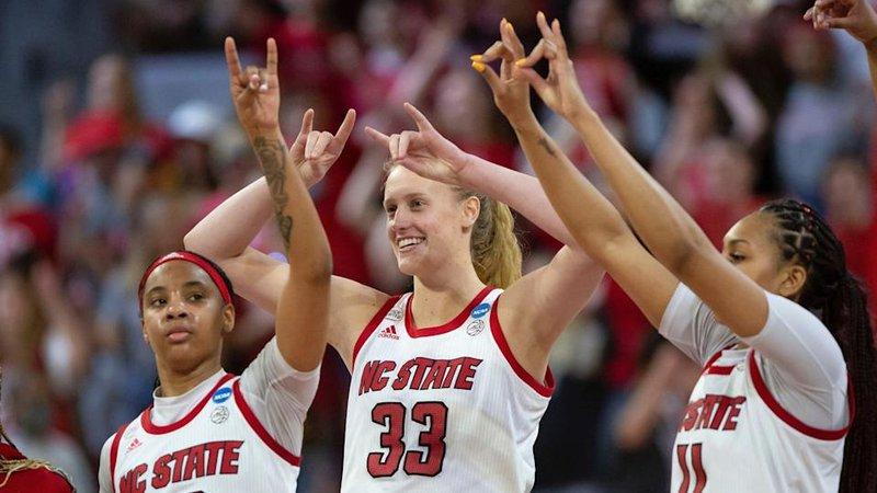 NC State NCAA Tournament Elissa Cunane Jakia Brown-Turner Aziaha Jones