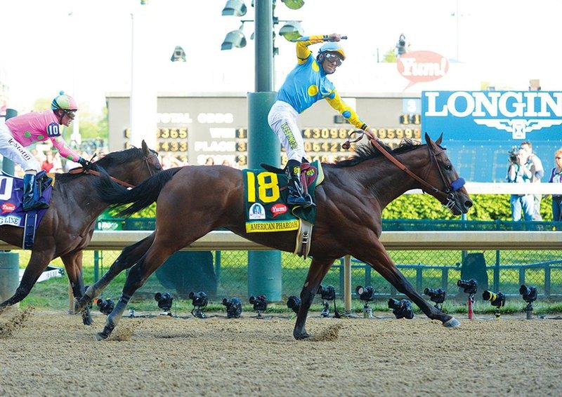 American Pharoah won the Arkansas Derby at Oaklawn Park before winning the Triple Crown.