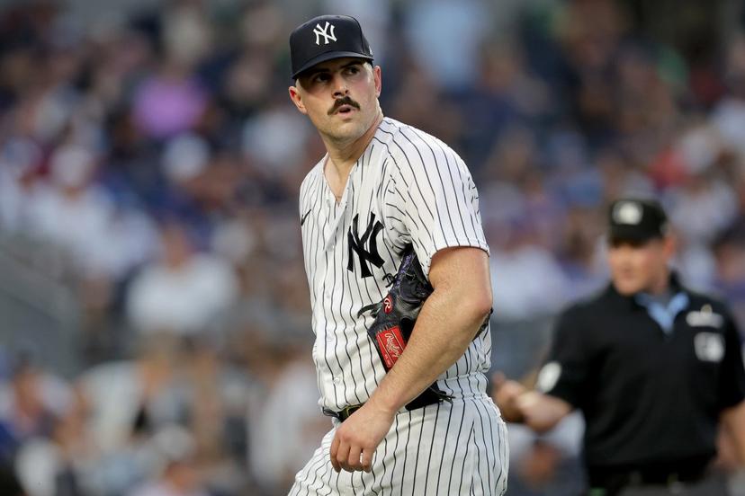 Carlos Rodon is on the bump at Fenway Park tonight