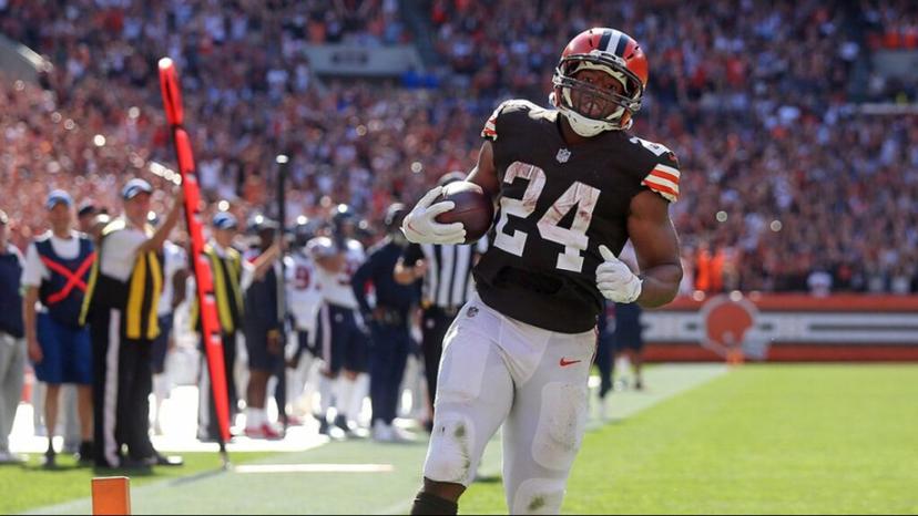 Nick Chubb has league winning upside in NFL Fantasy drafts