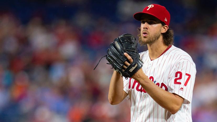 Aaron Nola has not had the best season for the Phillies so far - Phillies Padres Picks