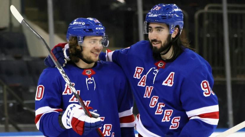 Rangers top center Mika Zibanejad is a point producer