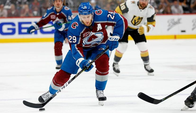 Nathan MacKinnon has 12 points in 8 games this NHL Playoffs