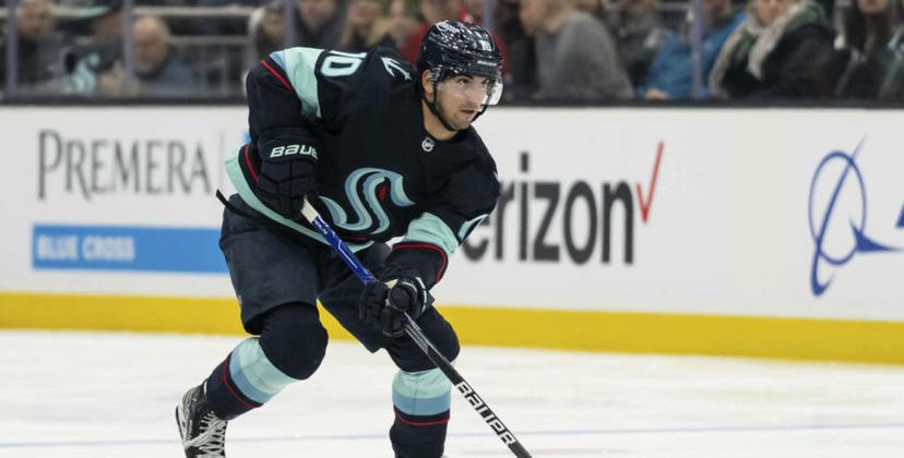 Beniers has a great history against the Red Wings making his point a great look