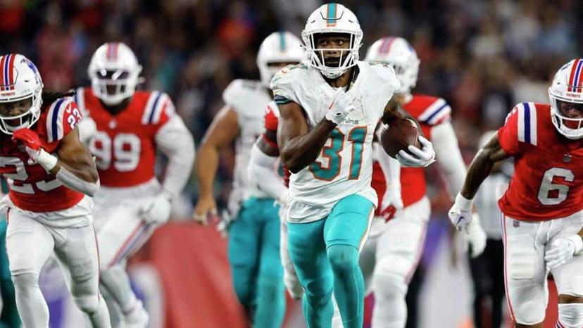 Raheem Mostert is a stud running back for the Dolphins