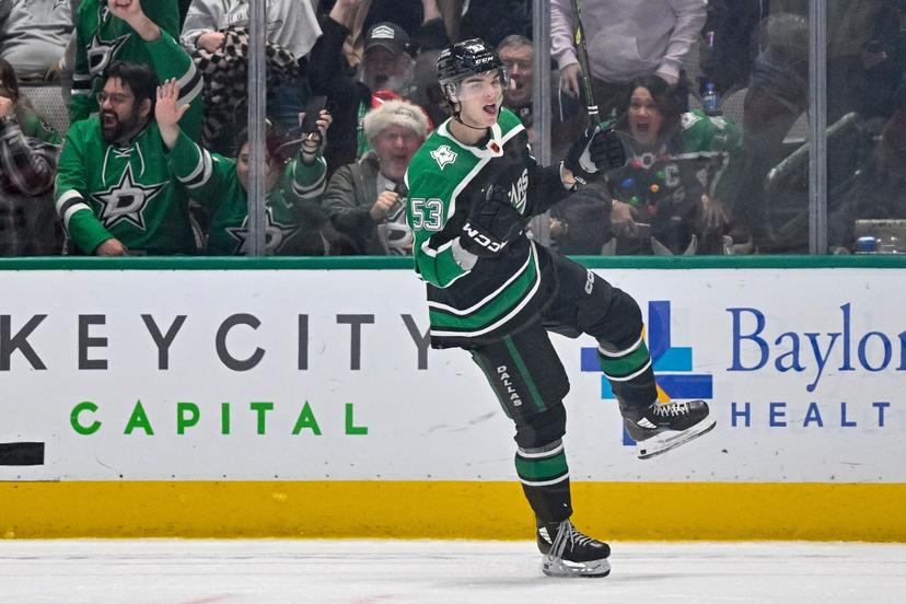 Johnston was the Stars hero in Game 3