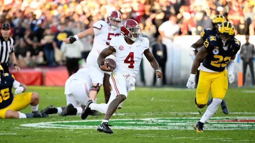 Can Milroe run all over Missouri at home?