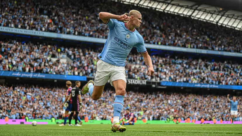 Erling Haaland and Manchester City face Real Madrid in the UEFA Champions League