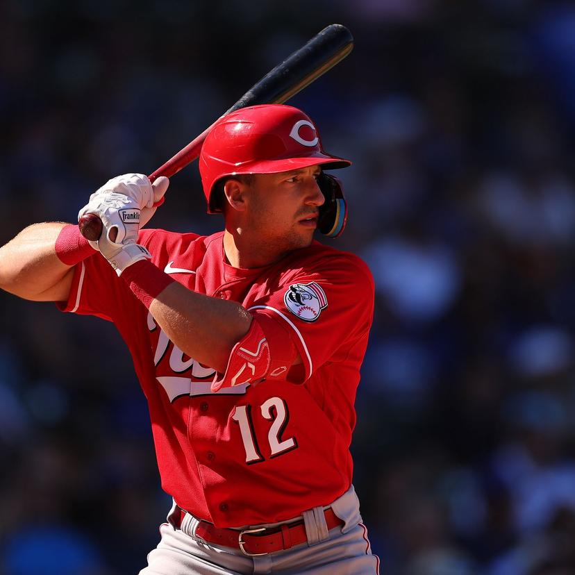 Spencer Steer leads the Reds in Batting Average this season
