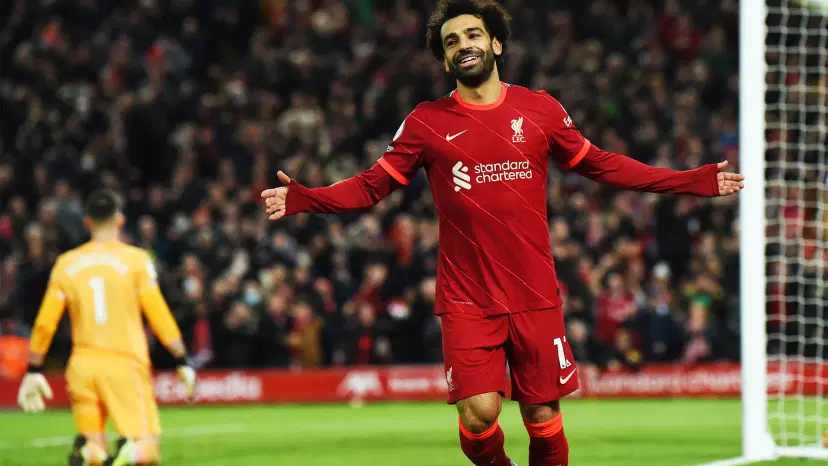 Liverpool's Mo Salah is looking to lead the EPL in goals again this season - English Premier League Preview Picks Predictions