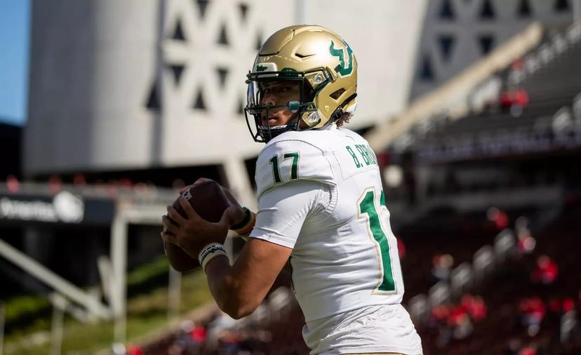 Byrum Brown led the Bulls offense to 34 total points in Week 1 - South Florida Florida Picks