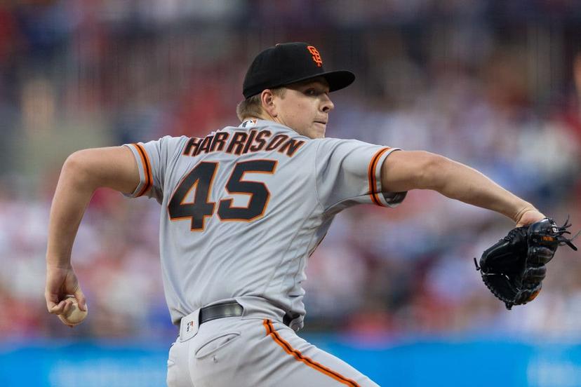 Kyle Harrison starts for the Giants today in Cincinnati