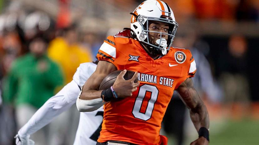 Ollie Gordon and the Cowboys look to bounce back against Kansas State