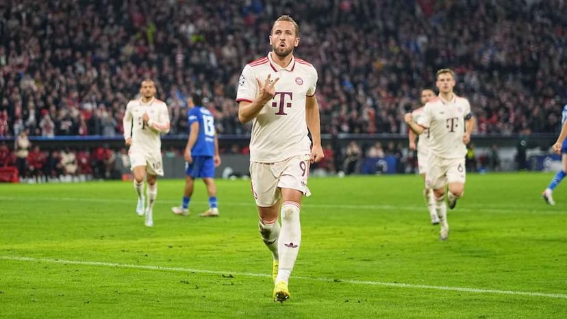 Harry Kane and Munich take on Leverkusen today