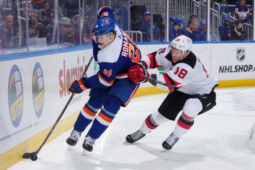 Alexander Romanov and Ondrej Palat