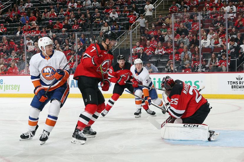 Devils goalie