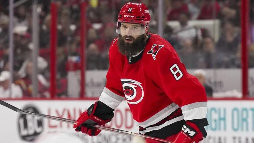 Burns and Carolina take on the Panthers in Sunrise tonight in Game 3