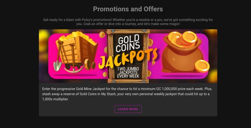Casino Review Pulsz Casino Bonuses and Promotions Betting News Expert Review