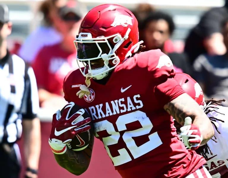 Jackson is the lead back for this Arkansas team