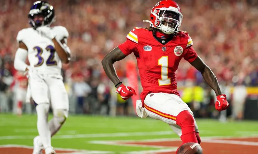 Xavier Worthy is ready to go in the Kansas City offense - AFC West Preview Picks Predictions