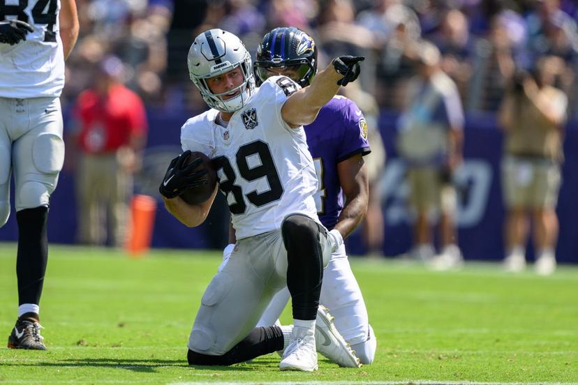 Brock Bowers Receiving Yards