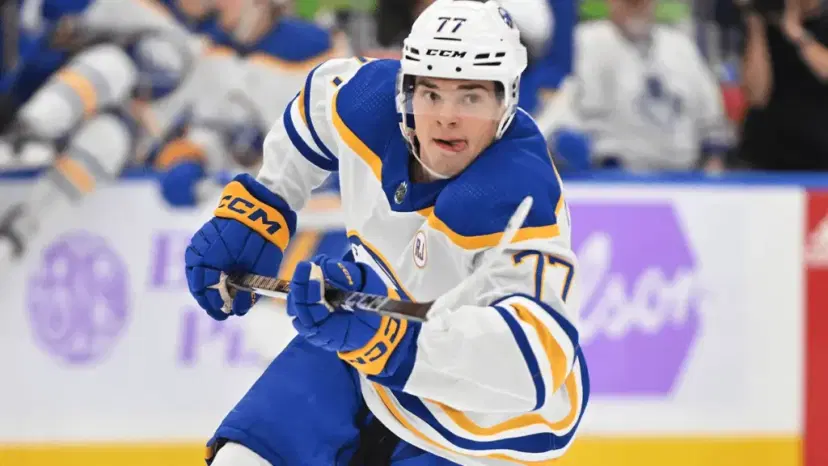 JJ Peterka is beginning to rip puck for the Buffalo Sabres and producing points