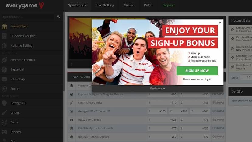 Everygame sportsbook