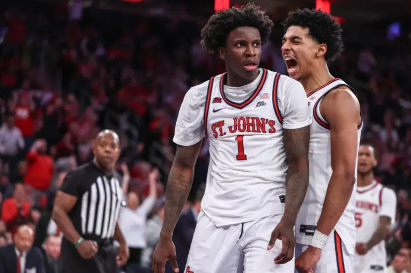 Back the over as St. John's takes on Arkansas