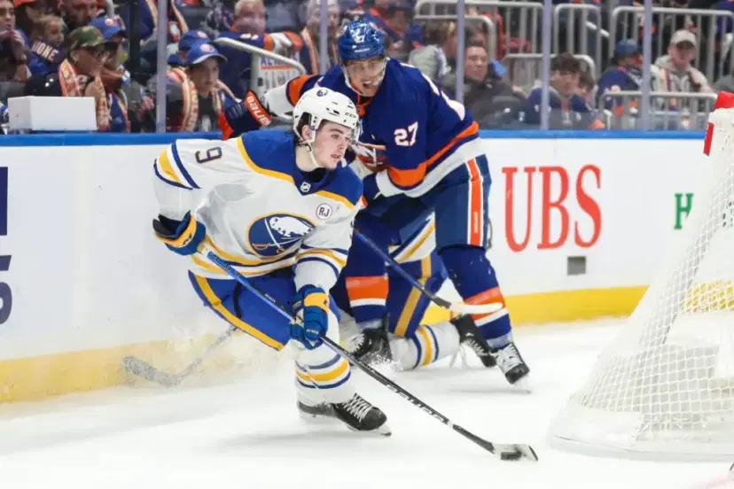 Zach Benson has been hot to start the season, making his point a NHL best bet