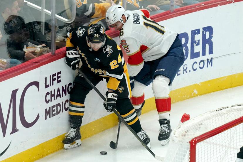 Matt Grzelcyk and Aleksander Barkov