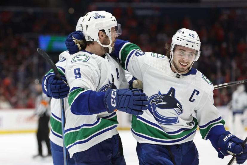 Quinn Hughes has been firing lately making his SOG a great look