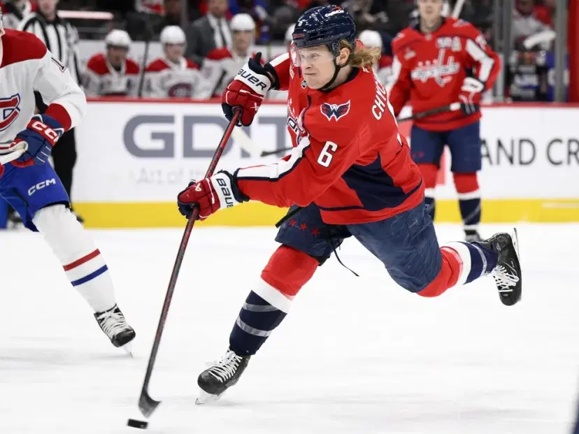 Jakob Chychrun of the Washington Capitals SOG has a ton of value!