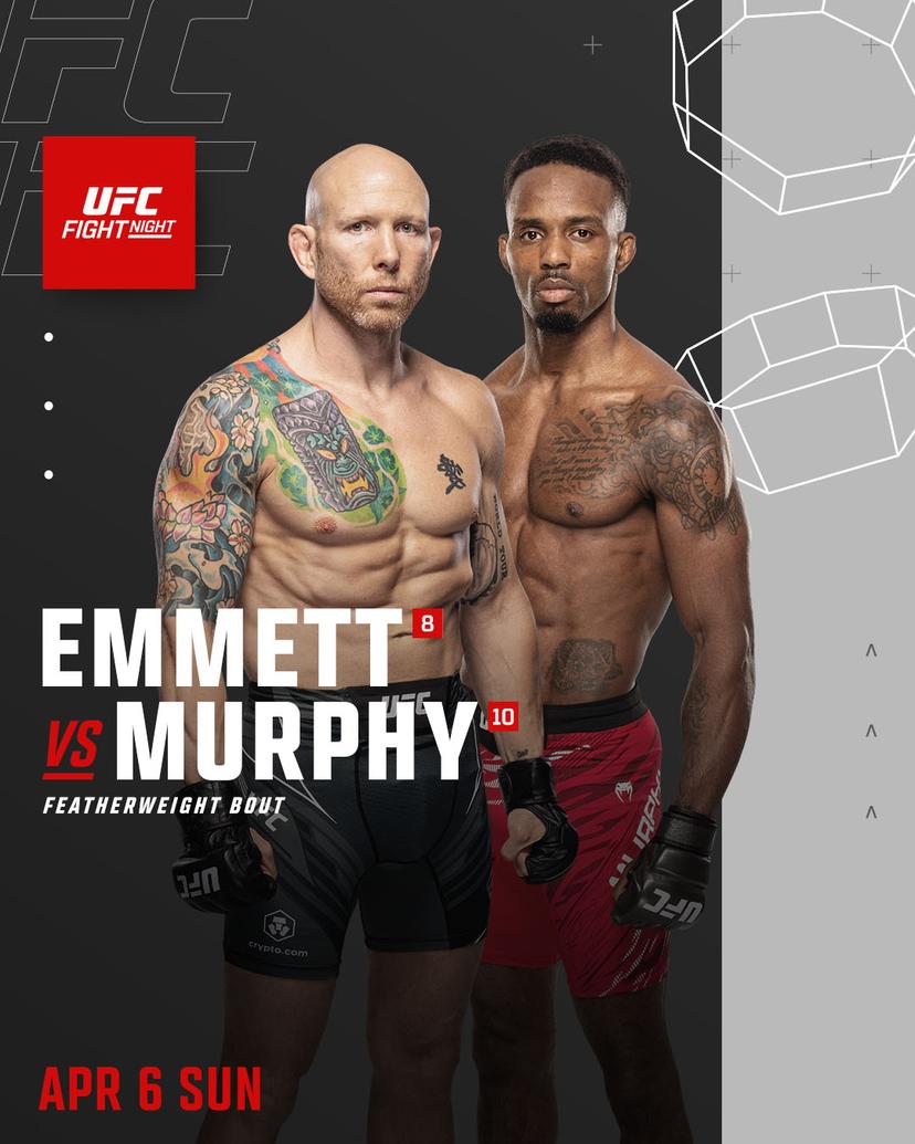 UFC Vegas 105 Lerone Murphy vs Josh Emmett Best Bets, Analysis , Predictions