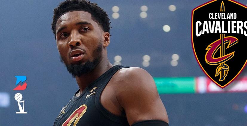 Donovan Mitchell with the Cavaliers logo. 2025 NBA Championship Odds and Analysis.