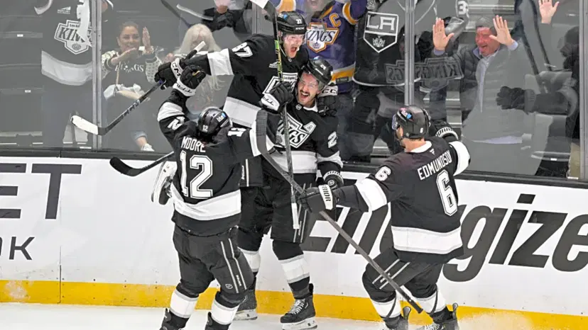 Phillip Danault and the Kings are looking to make quick work of the Oilers