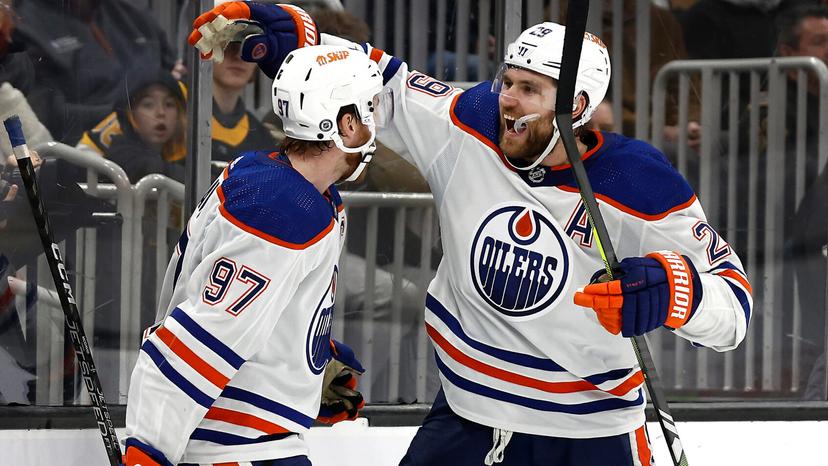 Connor McDavid and Leon Draisaitl