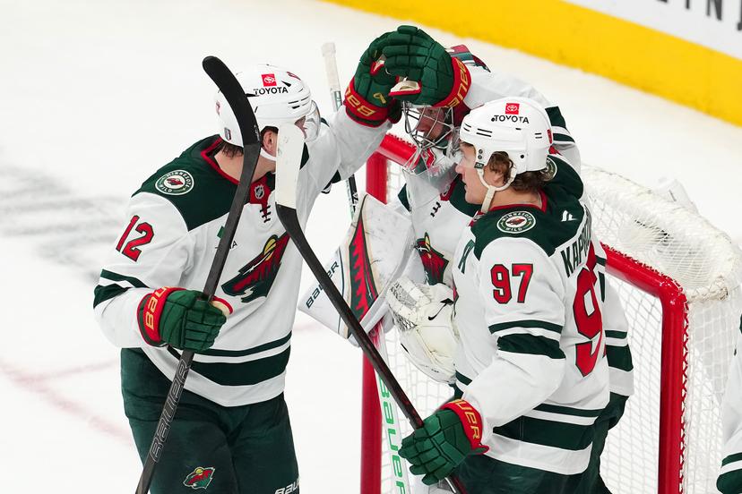 Kirill Kaprisov and Filip Gustavsson