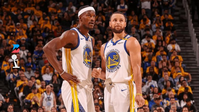 Stephen Curry and Jimmy Butler