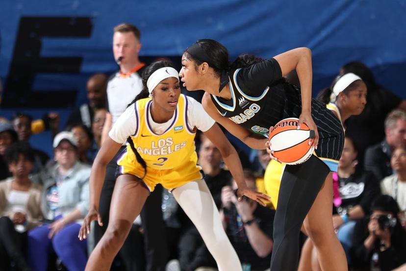 Rickea Jackson and Angel Reese