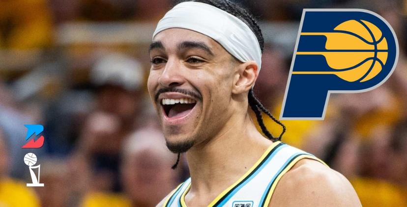 Andrew Nembhard with Pacers Jersey. 2025 NBA Playoffs Betting News.