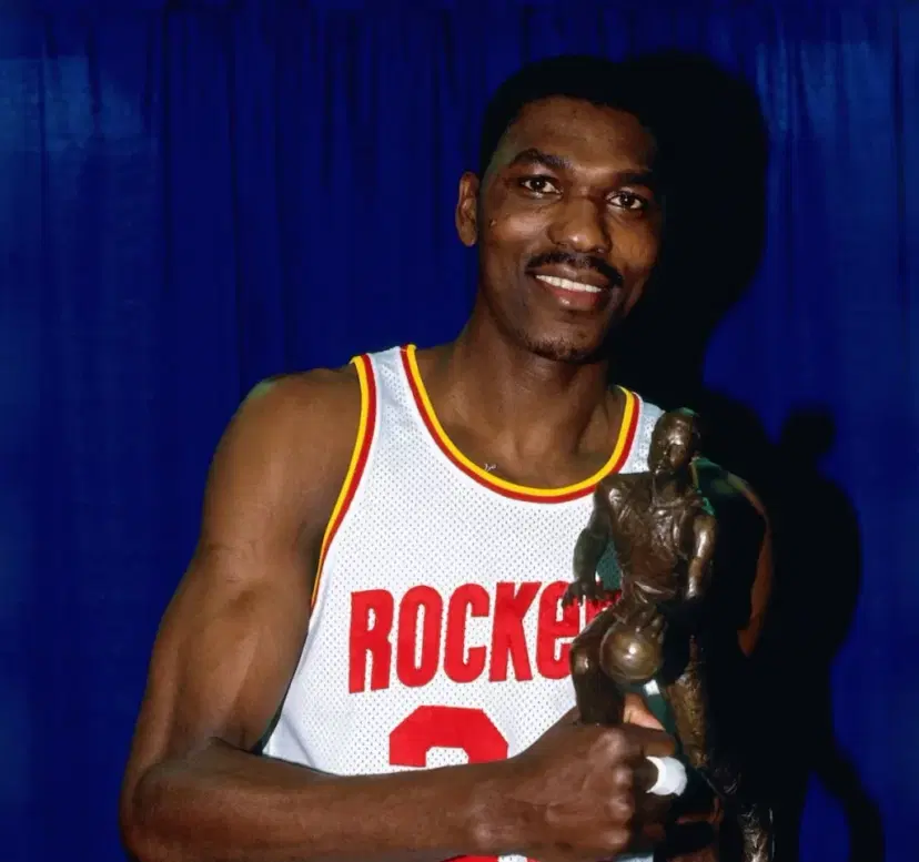 Hakeem Olajuwon Regular Season MVP Houston Rockets