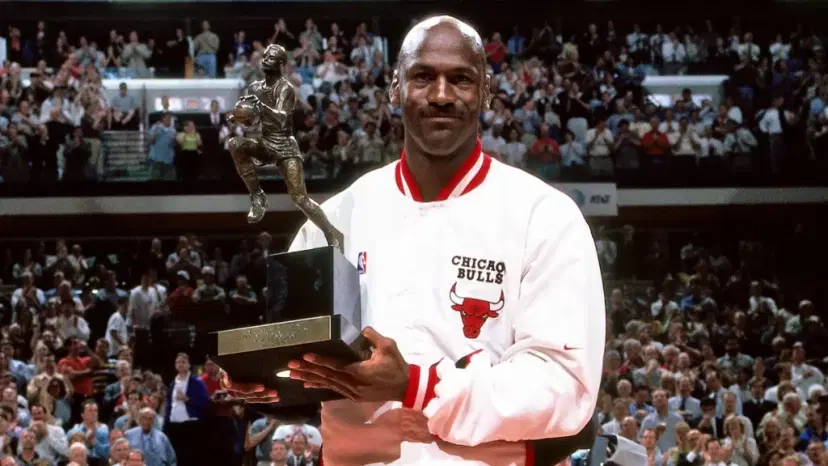 Michael Jordan MVP Chicago Bulls