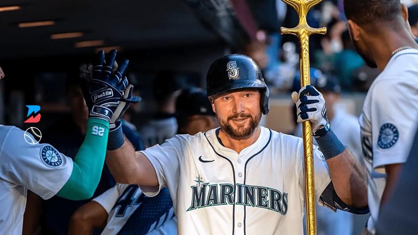 Cal Raleigh after another home run - top MLB pitcher vs. batter matchups